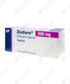 ZINFORO 600 MG INYECTABLE