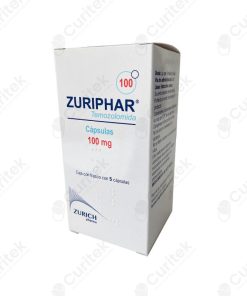 ZURIPHAR 100 MG 5 CÁPSULAS